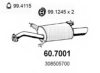 VOLVO 30850570 End Silencer